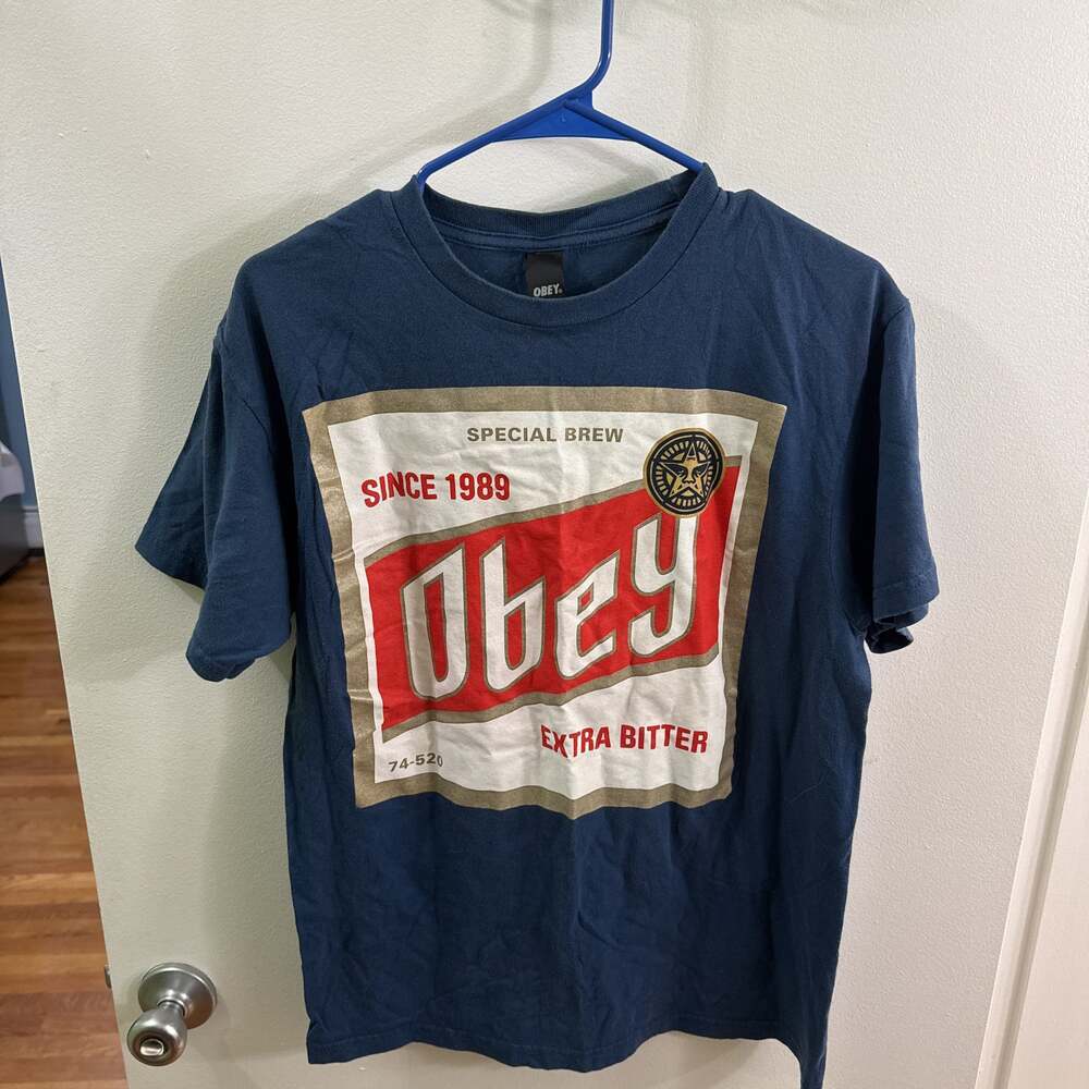 Obey Special Brew Propaganda Black T-Shirt
